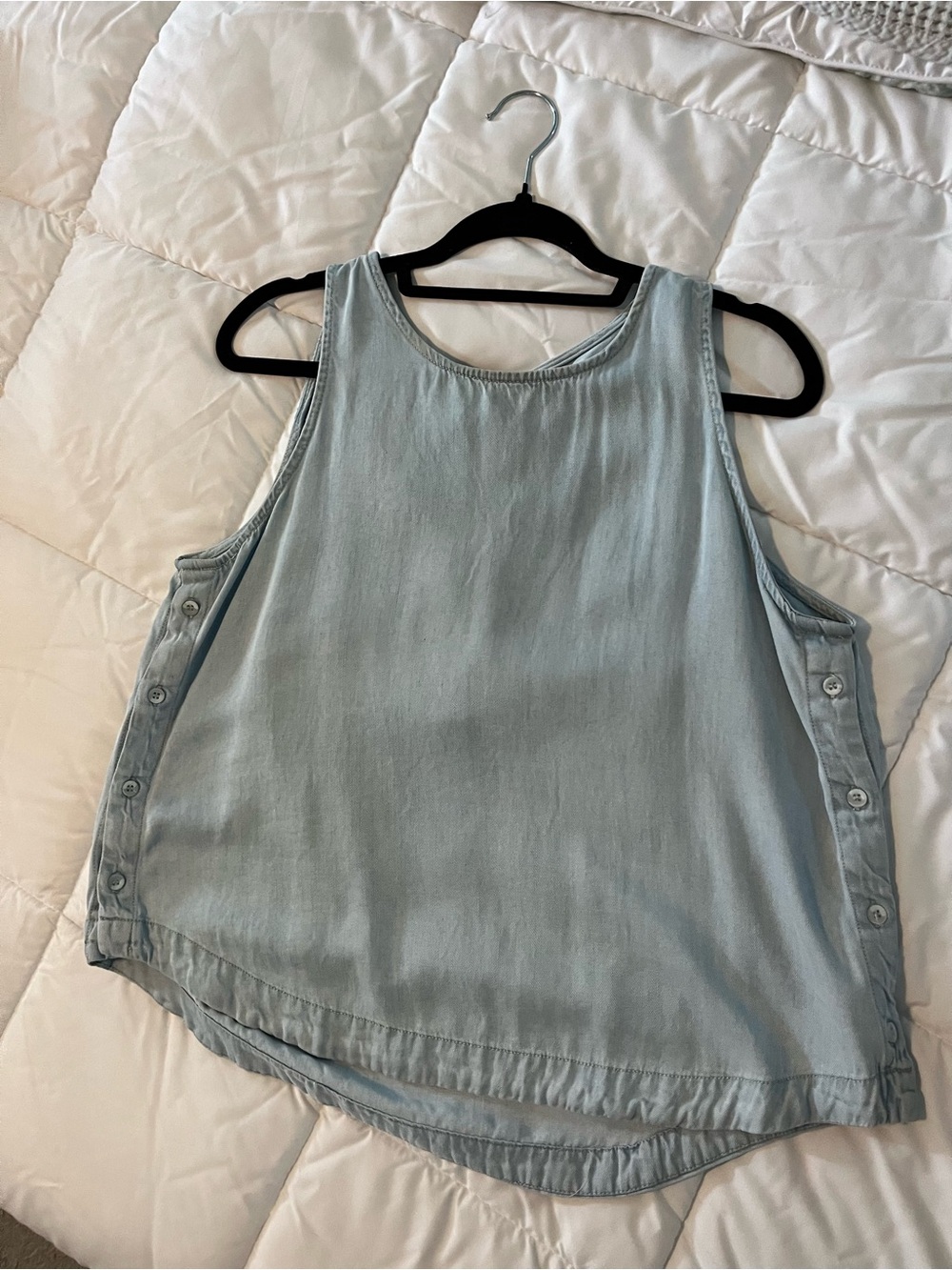 Velvet Heart Soft Light Blue Women's Scoop Neck Tank